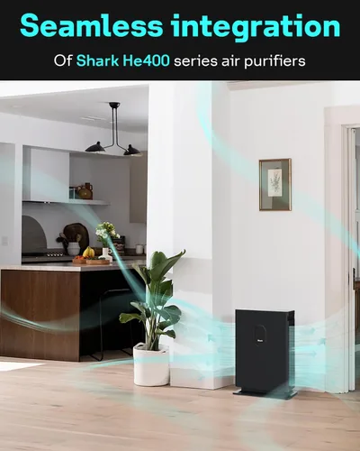 Vista 3 de Leemone Filtro HEPA de repuesto para purificador de aire Shark 4, compatible con Shark HE400, HE401, HE401C, HE401NP, HE402, HE402C, HE405, UA415