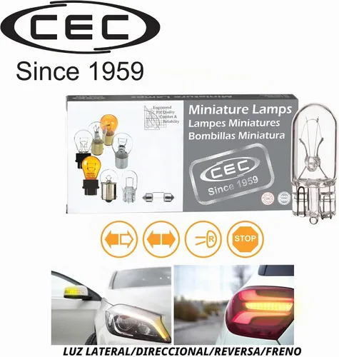 Vista 4 de CEC Industries 193 - Bombilla de 14 V, 4.62 W, forma T3.25 (paquete de 10)