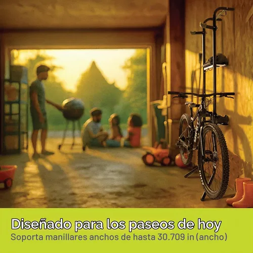 Vista 4 de Delta Cycle DeltaGravity Connect 2 Portabicicletas – Gravity totalmente ajustable para bicicletas de carretera, MTB e híbridas – Portabicicletas