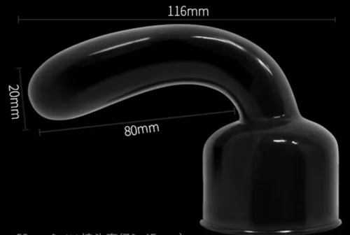 Vista 3 de Cubierta de silicona suave de moda para herramienta de masaje, accesorio de varita mágica, diámetro interior de aproximadamente 1.77 pulgadas