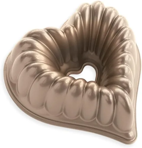 Vista 6 de Nordic Ware Sartén elegante con forma de corazón