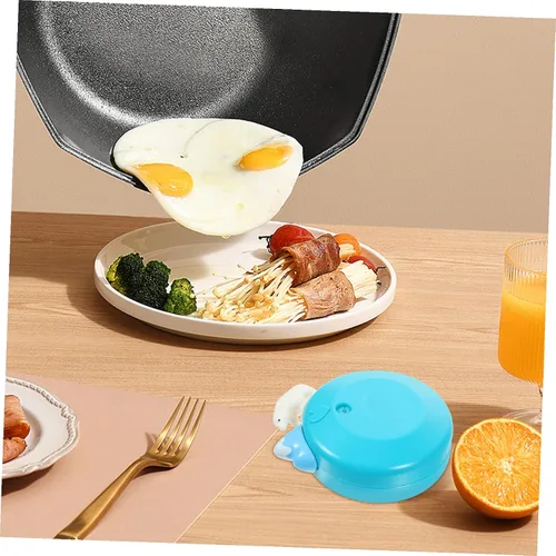 Vista 6 de Cartoon Mechanical Timer Magnetic Kitchen Timer for Cooking Studying Work Cute Iceberg Bear Design with Buzzer for Management and Home Decor