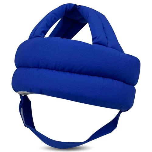 Vista 22 de Protector de cabeza de bebé, casco de bebé para gatear, caminar, sin golpes, cabeza de seguridad, gorra protectora ajustable para caminar, jugar