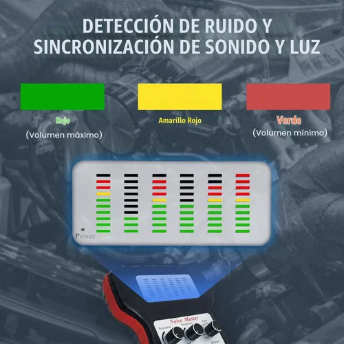 Vista 3 de Sistema de chasis orejas estetoscopio electrónico para el ruido del motor