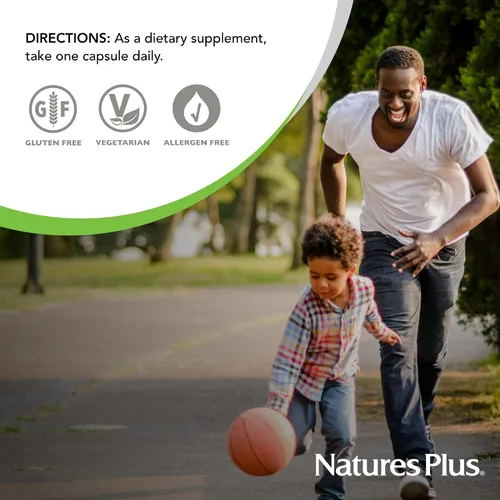 Vista 5 de Natures Plus Herbal Actives Boswellin - 300 mg, 65% de ácidos boswélicos, 60 cápsulas veganas, sin gluten, 60 porciones