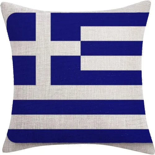 Vista 2 de Fundas de almohada de rayas azules y blancas con anclaje de 18 x 18 pulgadas, fundas de almohada de doble cara, lavables a máquina, cremallera