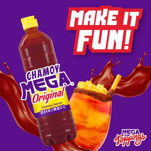 Vista 6 de Salsita de chamoy, salsa mega chamoy, 33.5 oz