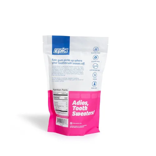 Vista 9 de Epic - Chicle globo endulzado con 100% xilitol
