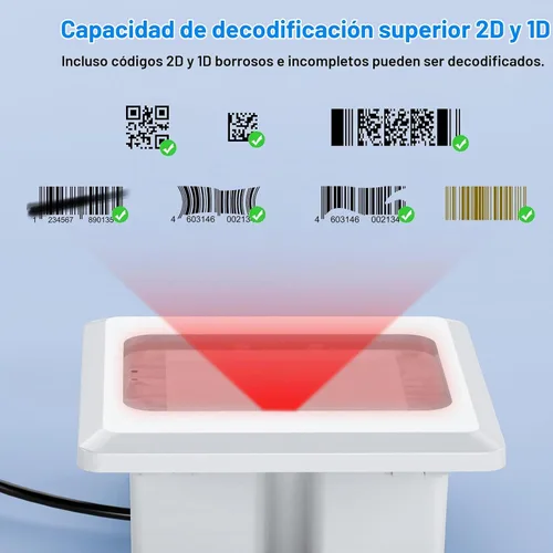 Vista 3 de Symcode Escáner de código de barras integrado Lector NFC 1D 2D Módulo de escaneo de código QR 3 interfaz TTL Escáner de código de barras NFC lector