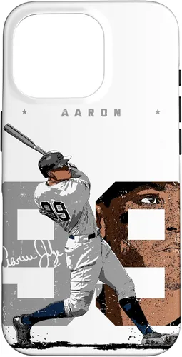 Vista 20 de Aaron Judge Number Portrait Baj New York MLBPA Case for iPhone 17