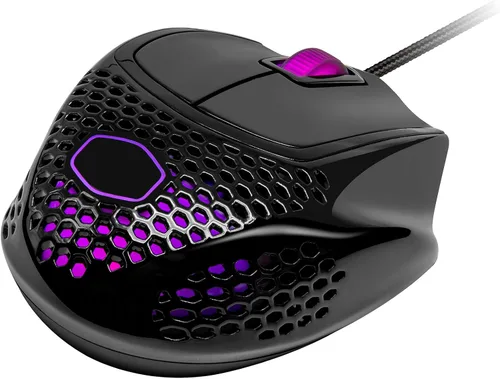 Vista 3 de Cooler Master MM720 RGB-LED Claw Grip - Mouse para juegos con cable - Carcasa ultraligera de 166 onzas de panal sensor óptico de 16000 DPI 70