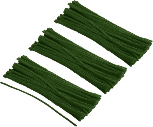 Vista 9 de PATIKIL Limpiapipas de 12 pulgadas, paquete de 300 tallos de felpilla flexibles para bricolaje, manualidades, decoración de fiestas, manualidades