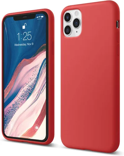 Vista 13 de elago Compatible con iPhone 11 Pro Max, funda de silicona líquida, funda protectora de cuerpo completo, a prueba de golpes, funda delgada