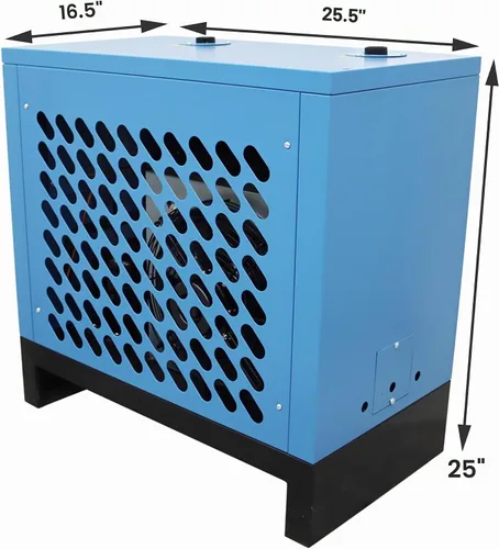 Vista 7 de TECHTONGDA Secador de aire refrigerado para sistemas de aire comprimido de compresor de aire con filtro 35 CFM 220V