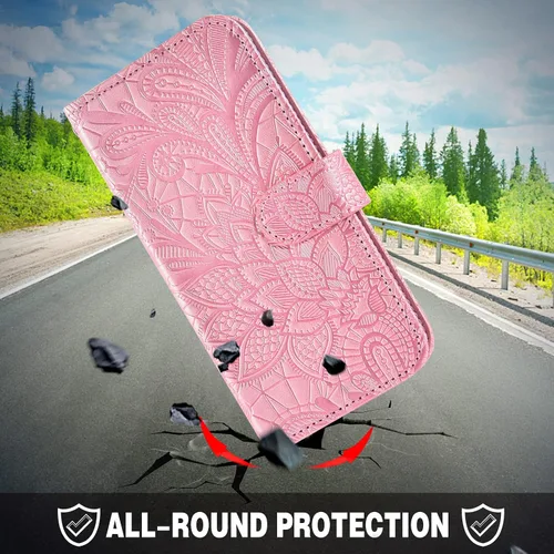 Vista 8 de Asuwish Funda de teléfono para Xiaomi Redmi Note 10 5G con protector de pantalla de vidrio templado y cubierta de billetera de encaje Soporte