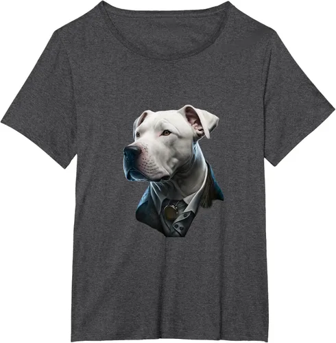 Vista 29 de Detective Dogo Argentino - Camiseta para perro, Negro