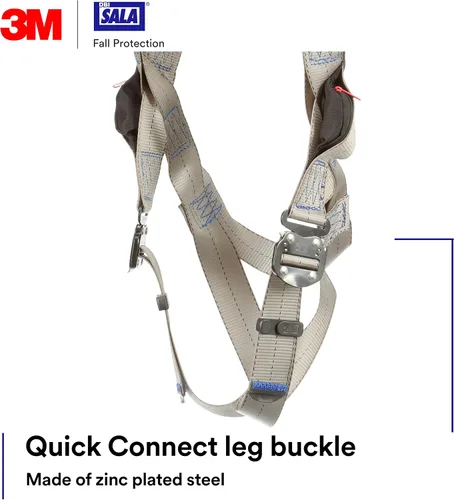 Vista 7 de 3M DBI-SALA ExoFit X100 Comfort Construction Positioning Safety Harness