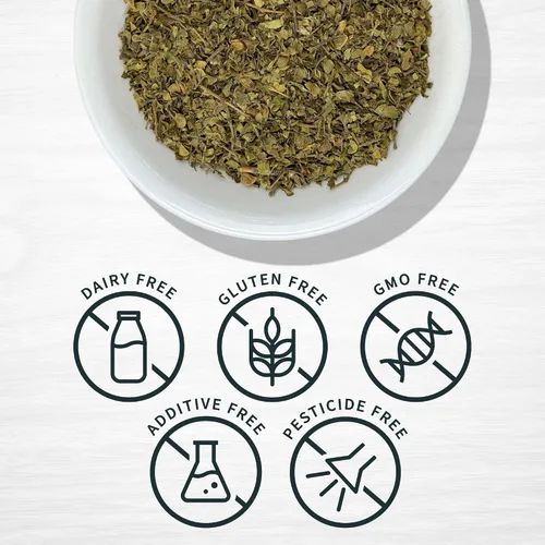 Vista 3 de Evergreen Herbs Gobernadora Chaparral 10 lb. - Larrea Tridentata, Chaparral, arbusto de creosota, Guamis, Jarilla - Bolsa de pie resellable