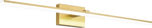 Vista 11 de Luz de tocador de baño negra de 32 pulgadas, LED moderna, 3CCT, regulable, 24 W, luminarias de baño sobre espejo 3000 K/4500 K/6000 K, 3