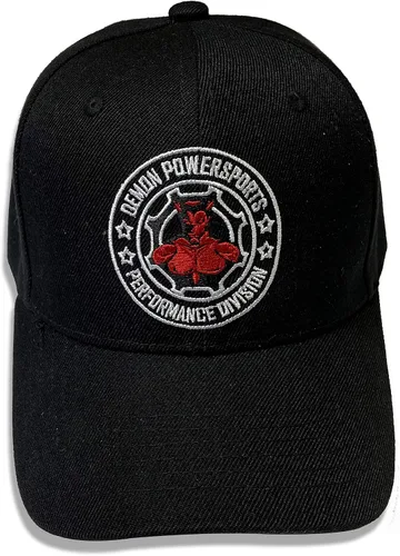 Vista 2 de Demon Powersports - Gorro de limpieza ajustable, color negro
