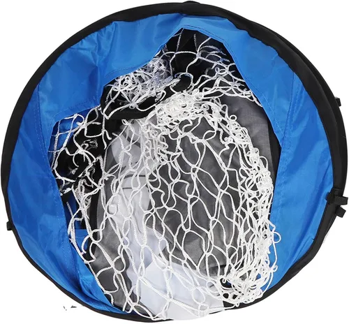 Vista 7 de Red de portería de fútbol para niños pequeños, portería de fútbol portátil de repuesto para entrenamiento emergente, redes de fútbol para patio