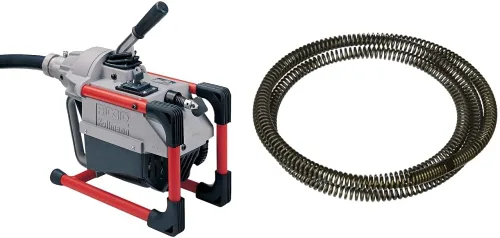 Vista 4 de RIDGID 66492 Modelo K-60SP Kit de máquina de limpieza de drenaje seccional compacto de 120 voltios