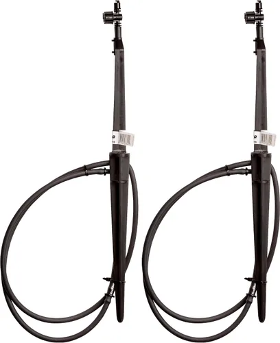 Vista 13 de Rain Bird MSSTKTQ1S - Micropulverización de riego por goteo en altura ajustable con estacas con tubo de 1/4 pulgadas y acoplador de púas