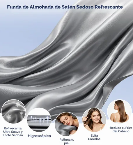 Vista 6 de Almohada de espuma viscoelástica de gel de enfriamiento 2026, almohada
