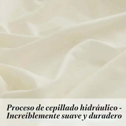Vista 2 de Sábana bajera ajustable individual solamente – Microfibra premium 1800 súper suave y acogedora, resistente a arrugas, decoloración y encogimiento