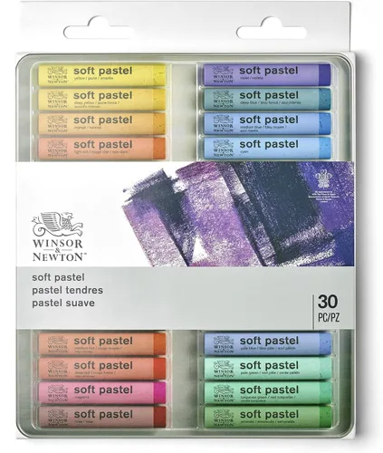 Vista 8 de Winsor & Newton Pasteles suaves profesionales, juego de 15