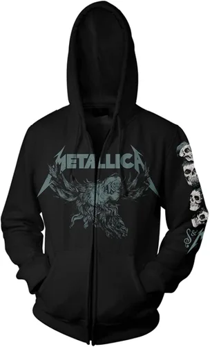 Vista 2 de Metallica Sudadera con capucha oficial del S&m2 Moose Skull