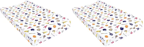Vista 31 de Hudson Baby Funda unisex para cambiador de bebé, Animal Adventure, talla única