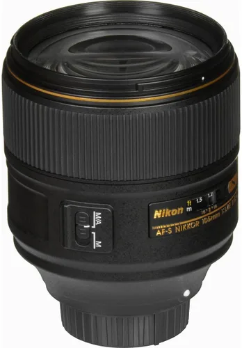 Vista 6 de Nikon AF-S FX NIKKOR Lente de 105°mm, f/1,4E, ED con enfoque automático para cámaras DSLR Nikon. Negro