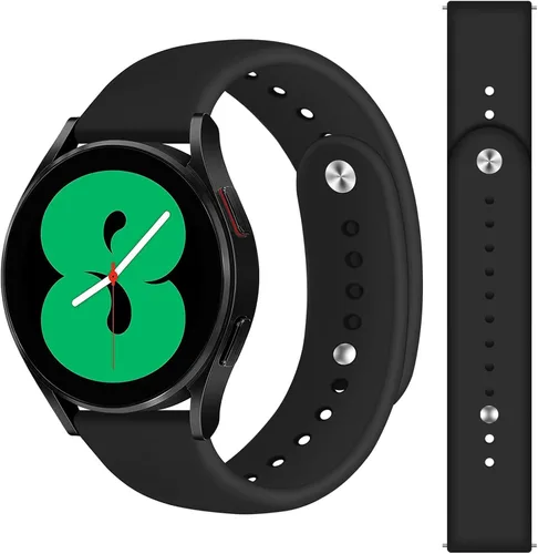 Vista 7 de Correa deportiva de 0.787 in para Samsung Galaxy Watch 6/5/5 Pro/4 de 1.575 in, 1.654 in, 1.732 in, 1.772 in, 1.811 in, 1.693 in, 1.850 in, Galaxy