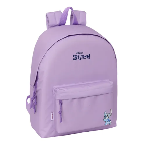 Vista 2 de Mochila Escolar Stitch Sweet Azul Lila 33 x 42 x 15 cm