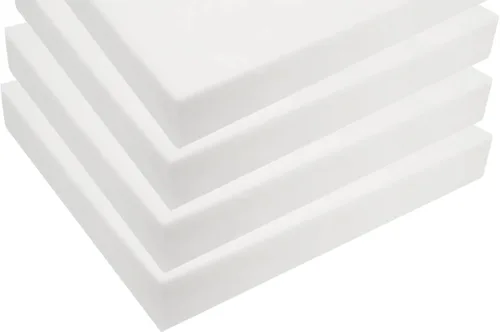Vista 8 de FoamTouch Cojín de espuma para tapicería de alta densidad, 2 pulgadas de alto x 18 pulgadas de ancho x 18 pulgadas de largo, fabricado en Estados