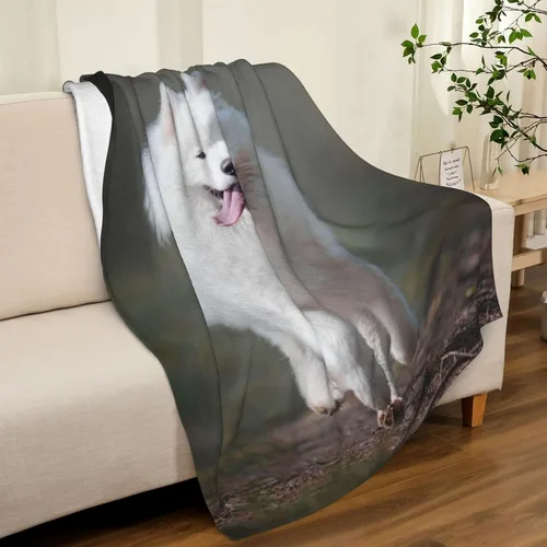 Vista 2 de Manta personalizada con fotos, manta personalizada de franela de collage de fotos, regalo personalizado para mascotas, amigos, parejas, cumpleaños