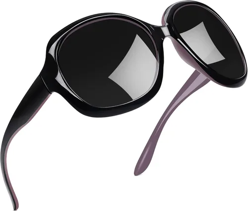 Vista 68 de Joopin Lentes de sol de gran tamaño para mujer, polarizados, grandes, para conducción, protección UV, grandes sombras