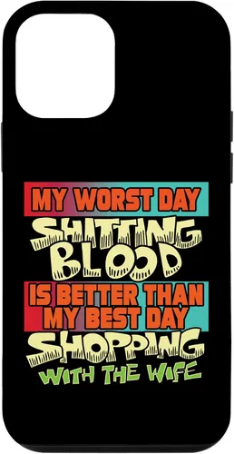 Vista 12 de iPhone 12 Pro Max Shitting Blood Sarcástico Ofensivo Irónico Divertido Extraño Silly Case