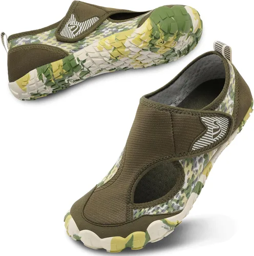Vista 2 de Spesoul Zapatos de agua para mujer y hombre, zapatos acuáticos de secado rápido para piscina, senderismo, entrenamiento, deportes acuáticos al aire