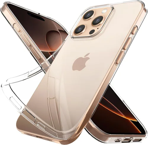 Vista 13 de Funda transparente para iPhone 14 Plus. Fundas protectoras de silicona TPU de plástico transparente para iPhone 14 Plus [agarre delgado y cómodo]