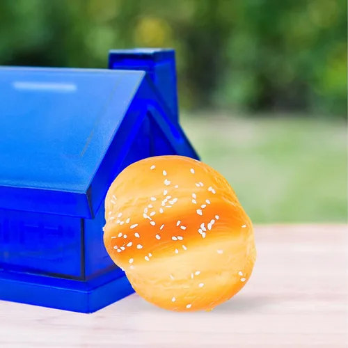 Vista 9 de NUOBESTY Pan de simulación 3 piezas de pan falso de poliuretano realista comida falsa para accesorios de fotografía, juguete educativo, pastelería