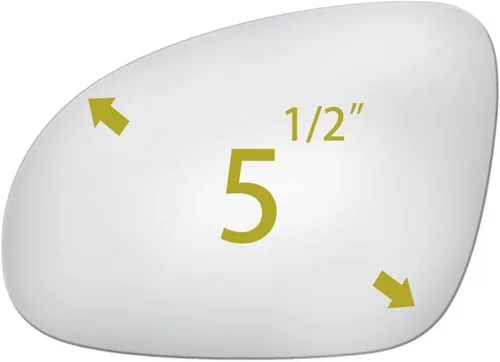 Vista 3 de BOOLEE - Cristal de repuesto para VW Volkswagen R32 Eos GTI Rabbit