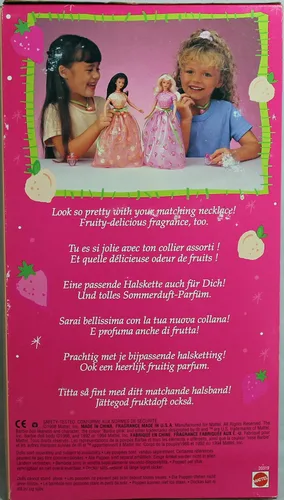 Vista 2 de Barbie 20319 1998 Fruit Fantasy Peach Muñeca perfumada