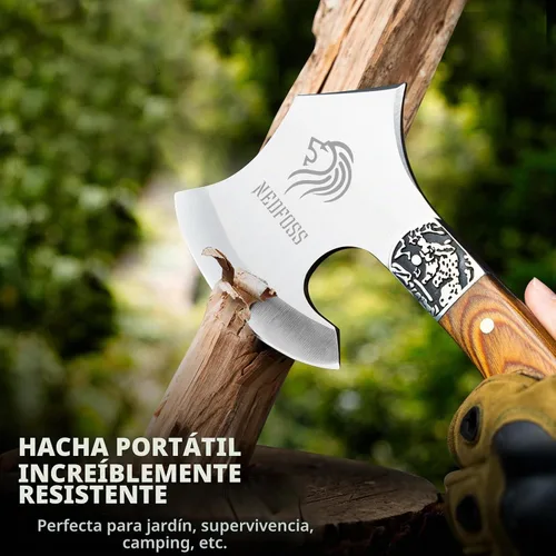 Vista 5 de NedFoss Warthog - Hacha de hacha pequeña de 9 pulgadas con funda