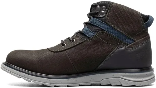 Vista 4 de Nunn Bush Luxor - Botas alpinas impermeables para hombre, de piel ligera