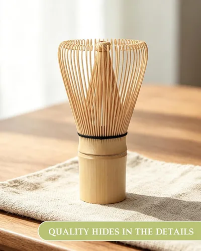 Vista 14 de Batidor de matcha, batidor de matcha de bambú, 1 paquete de 76