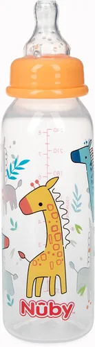 Vista 7 de Nuby - Botella impresa antiderrames, 1 paquete de 1 botella, 8 onzas, los colores pueden variar