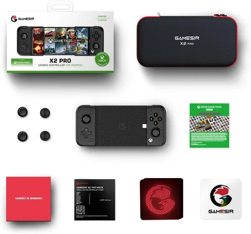Vista 9 de GameSir X2 Pro-Xbox Mobile Game Controller para Android Tipo-C 3937-7047in controlador de teléfono para xCloud Stadia Luna - 1 mes Xbox Game Pass