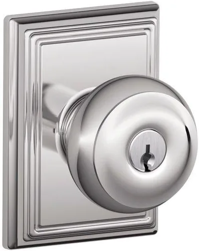 Vista 63 de SCHLAGE F10 GEO 716 Pomo de Puerta Georgiano, Cerradura de Paso para Pasillo y Armario, Bronce Envejecido (Paquete de 4)